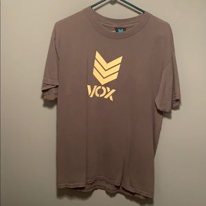 Vox skateboard shirt